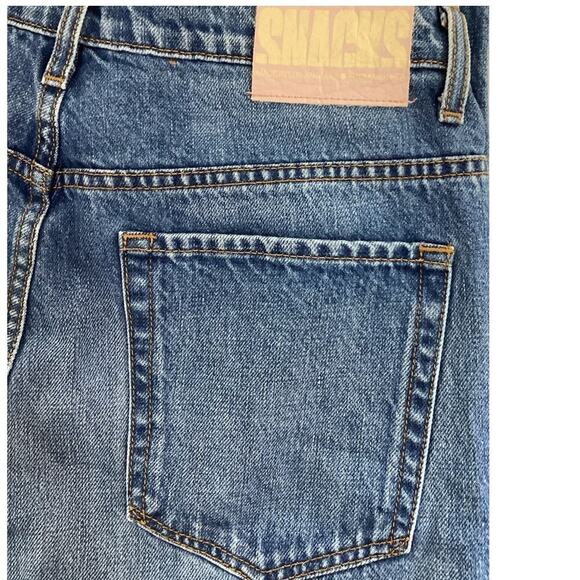Mother Snacks High Waisted Double Stack Ankle Jeans Delicious Memories Size 29 - Picture 9 of 15